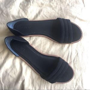 J Crew Suede Sandals
